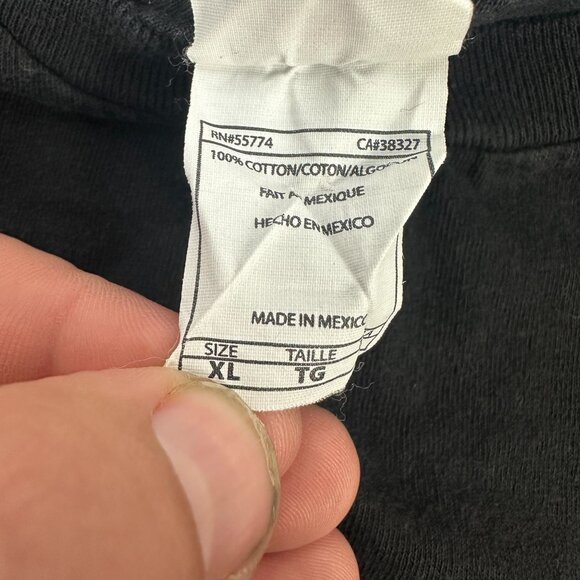 Fireball Cinnamon Whisky Graphic Black T-Shirt XL Alstyle 100% Cotton Unisex - Picture 5 of 6